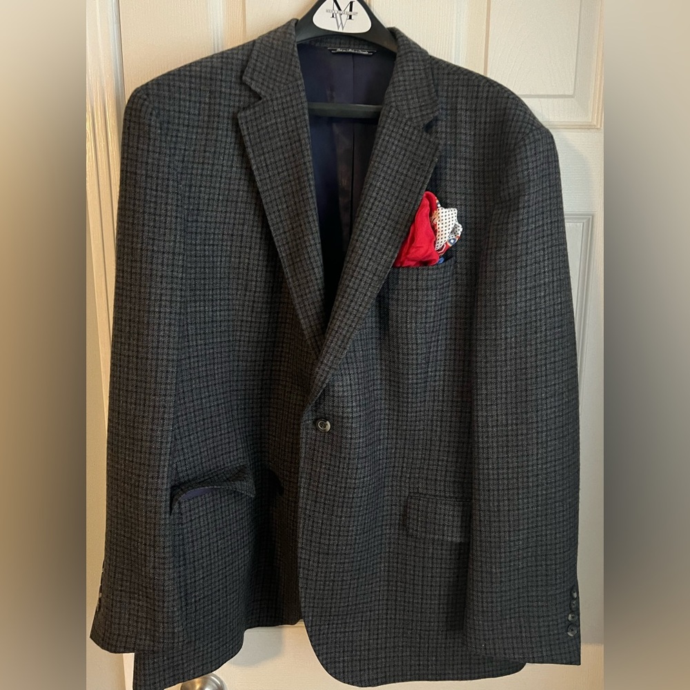 Men’s Cassini wool sport coat 46 R